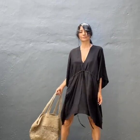 STYLE PARK ULUWATU SHORT KAFTAN DRESS - BNWT - ONE SIZE - Picture 3 of 9